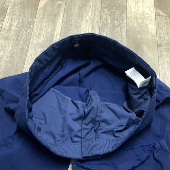 Womens J. Crew Frayed Wide Leg Cropped Stretch Pants - Picture 8 of 9